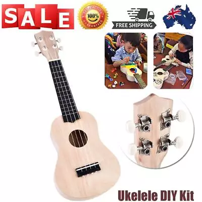 21 Inch Kids Ukelele Colorful Guitar DIY Kit Musical  Instrument Toy Kids Gift • $14.99