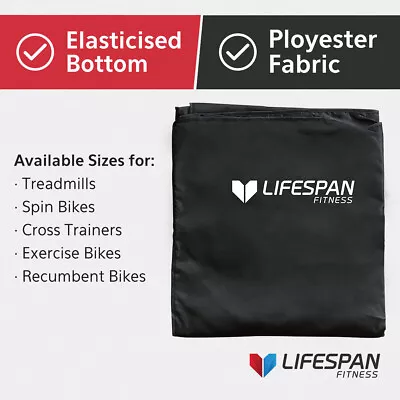 Lifespan Fitness Recumbent Bike Cover (Elasticised Bottom Polyester) • $84.99