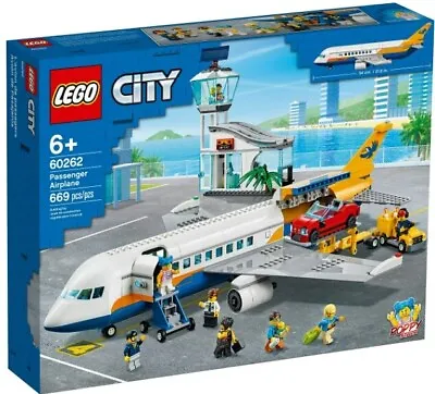 Lego City 60262 Passenger Airplane (2020) Brand New Sealed Retired • $279