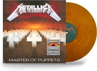 Metallica 'Master Of Puppets' LP 180g 'Battery Brick' Colour Vinyl- NEW & SEALED • $51.99