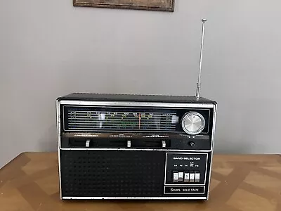 Vintage Sears Solid State Multi-band Radio - Model 266 22490500 - AM/FM Works • $39