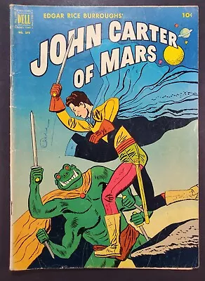 $250 • Buy Four Color # 375 John Carter Of Mars Dell Comics 1952