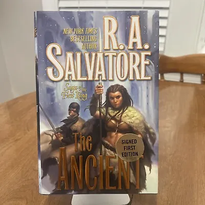 The Ancient By R. A. Salvatore (2008 Hardcover) TOR Signed First Edition  • $16.98