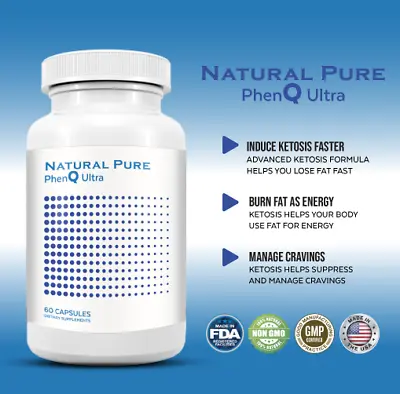 PhenQ Ultra Diet Pills Fat Burner Weight Loss Formula 60 Capsules • $19.95