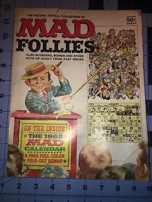 1964 MAD Magazine - The Second Annual Collection Of MAD Follies • $8.55