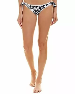 MILLY Cabana Enna Sailboat Print Bikini Bottom Navy M $95 • $19.25