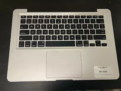 MacBook Pro 13  MID 2012 A1278 TOP CASE KEYBOARD PALMREST 661-6595 • $31.25