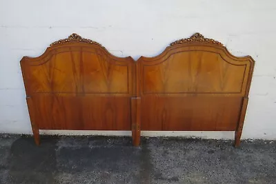 Vanleigh French Carved California King Or Twin Size Headboard 5367 • $995