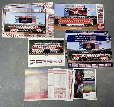 Washington Nationals SGA Giveaway Schedule Poster Lot Nationals Park • $8