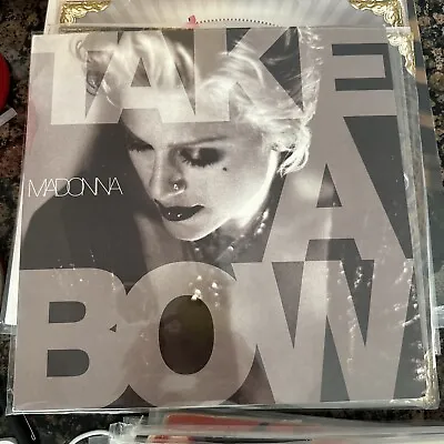 Take A Bow Promo  [Maxi Single] By Madonna (Vinyl Nov-1994 Maverick) • $40