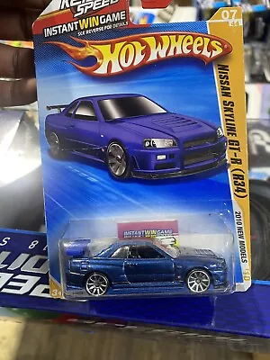 2010 Hot Wheels #7 Blue Nissan Skyline GT-R (R34) Keys To Speed Card Vhtf Rare • $67.50