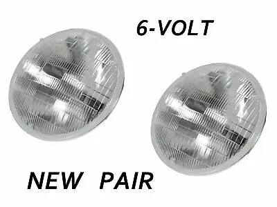 2 Sealed Beam Headlight Bulbs 6V 1949-1954 Chevrolet 49 50 51 52 53 54 CHEVY • $49.75