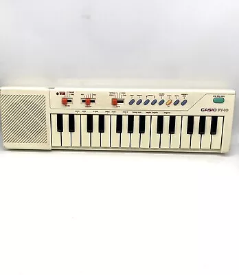 VTG 80s Casio PT-10 Keyboard Electronic Mini Synthesizer 29-Key 1987 Tested R • $80