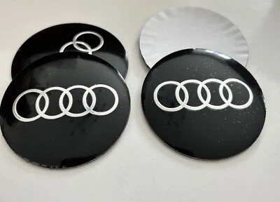 Coprimozzo Auto 60mm - Set 4 Pezzi In ABS Nero, Universali Per Cerchi - Foto 9