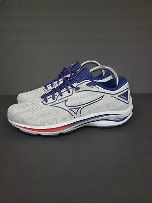 MIZUNO WAVE RIDER 25 (1776) USA LIMITED EDITION  Print Sneaker WOMEN Sz 8.5 • $30