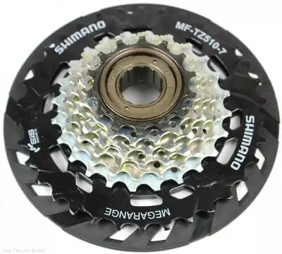 Shimano Tourney MF-TZ510 7-Speed 14-34T Freewheel Thread-On For Road/MTB Bike • $14.95