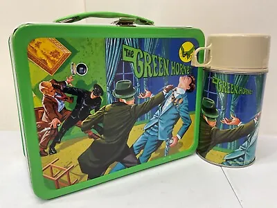Vintage The Green Hornet Lunchbox And Thermos • $293