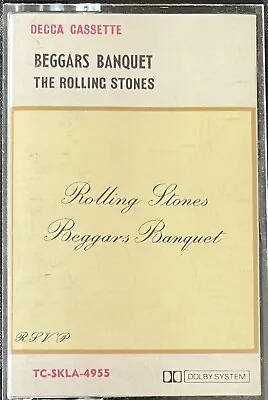 The Rolling Stones: Beggar's Banquet - Cassette Tape Australian Made 🆓📮 • $27.50