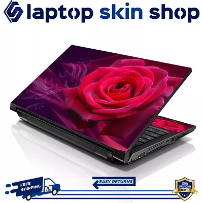 Laptop Skin Sticker Notebook Decal Cover Red Rose For Acer Dell Apple 17  - 19  • $12.95