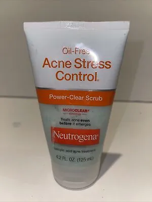 $10.99 • Buy Neutrogena Oil Free Acne Stress Control Power Clear Scrub  Face  4.2 Oz 10/22