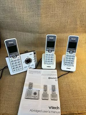 Cordless Phone VTech DS6722-3 Connect To Cell 3-Handset Digital Answering System • $34.99