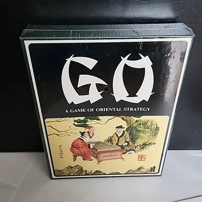 GO Game A Game Of Oriental Strategy Board Game Hansen 1977 - Vintage New Sealed! • $28.99