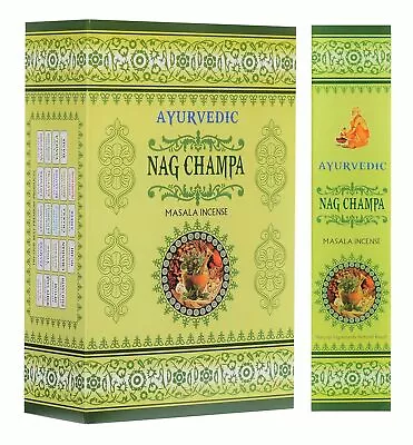 Ayurvedic Nag Champa  Masala Incense Sticks Fragrance AGARBATTI 180g • $21.24