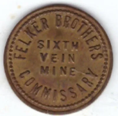 Felker Brothers Coal Mining Co Scrip 5c Charleston Kentucky KY Hopkins County G • $16.95