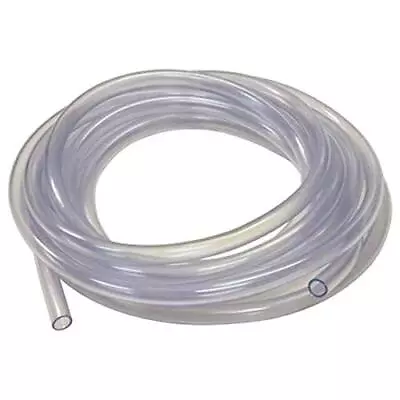 PVC-Clear Vinyl Tubing 1/4 Inch OD 10 Ft Clear Hose Plastic Tubing 19 To 55 PSI • $5.79
