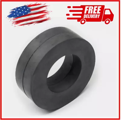 2 Pack Ceramic Ring Magnets Ferrite Strong Magnetic Material Free&Fast Shipping • $6.78