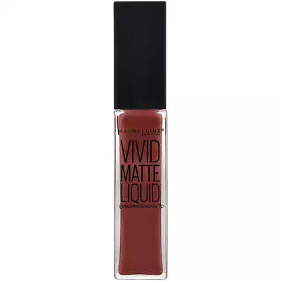 Maybelline Color Sensational Vivid Matte Liquid Lipstick #37 Coffee Buzz • $5.97