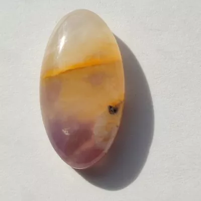 Natural Multi Color Fluorite Flatback Cabochon Transparent Gemstone • $6.99