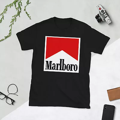 Marlboro Logo Tobacco Smoking Cigarette Company Icon Branding Unisex T-Shirt • $24.99