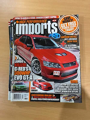 6 X High Performance Imports Magazine Bundle See Photos For Actual Magazines • $22