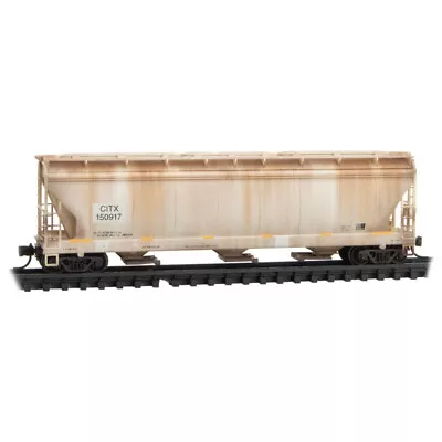 CITX 3-Bay Covered Hopper Weathered Micro-Trains MTL #094 44 780 N SCALE • $43.25