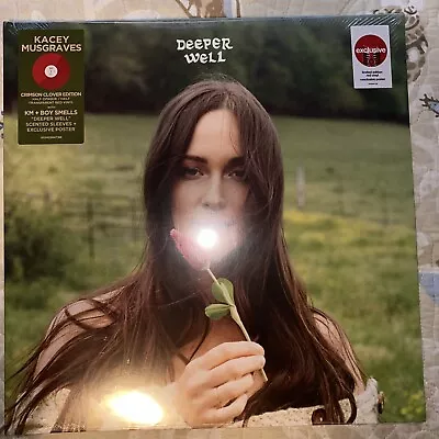 Kacey Musgraves - Deeper Well (Target Exclusive) Crimson Red LP + Poster PRESALE • $25