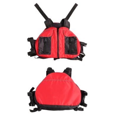 $34.99 • Buy IF Red Safety Adult Buoyancy Aid Vest Fishing Kayak Adult Life Jacket Preservers
