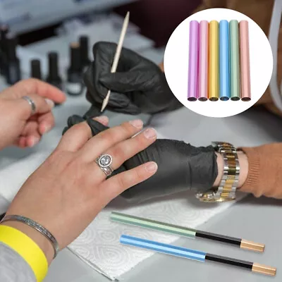 Manicure Brush Cap Cover With Nail Pen Extension Pencil Holder • $10.79