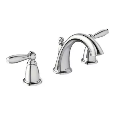 Moen T6620 Wide Spread Bathroom Sink Faucet - Chrome • $35