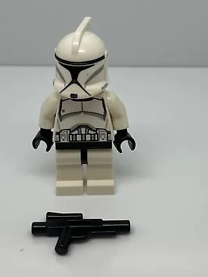 Lego Star Wars Episode 2 Clone Trooper With Gun Minifigure SW0442 • $25.63
