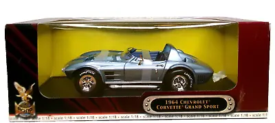Yat Ming Road Signature Collection 1:18 Blue 1964 Chevrolet Corvette Grand Sport • $59.99