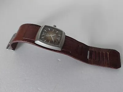 ANIMAL BELTER WATCH Wide Strap Rare Retro Leather Bund Surfer Watch Spares 33 • £39.99