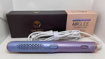 Calista AirGlide Cool Breeze Styler Iron Wave Curl Smooth Straighten BLUE OMBRE • $35.95