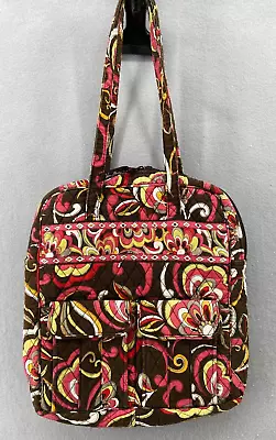 Vera Bradley Purse Puccini Double Handle Purse Bag Multicolor Zipper Tote • $24.50