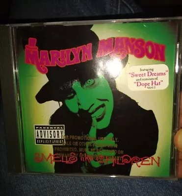 Rare Promo Smells Like Children By Marilyn Manson (CD 1995) • $170