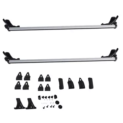 Labwork 48  Car Universal Top Roof Rack Cross Bar Luggage Cargo Rails Aluminum • $55.70