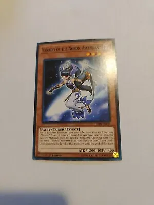 Vanadis Of The Nordic Ascendant - LEHD-ENB11 - Common 1st Edition Yugioh • $0.99