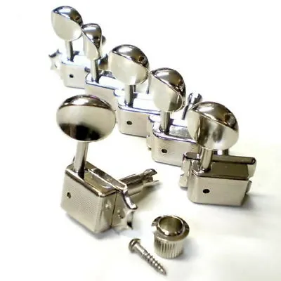Genuine Gotoh SD91 Nickel 6 In-line Replacement Tuners For Fender StratTele Etc • $82.50
