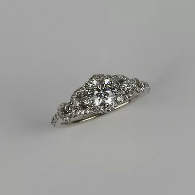 Gabriel & Co. 14k White Gold 1.3 Carat Diamond Women's Ring Size 5.75 • $1699