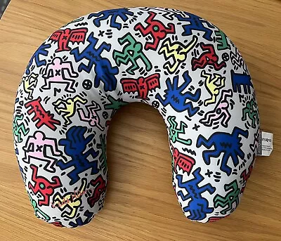 Samsonite X Keith Haring Microbead Travel Neck Cushion Pillow • £12.50